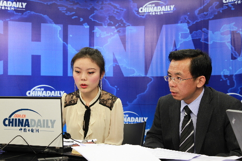 外交部非洲司司長盧沙野作客中國日報網