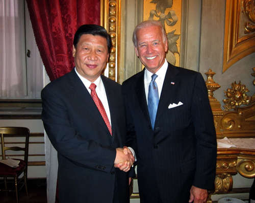 習近平會晤美國副總統拜登