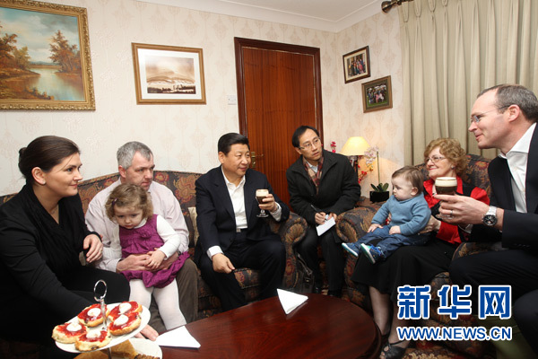 習近平考察參觀愛爾蘭農場