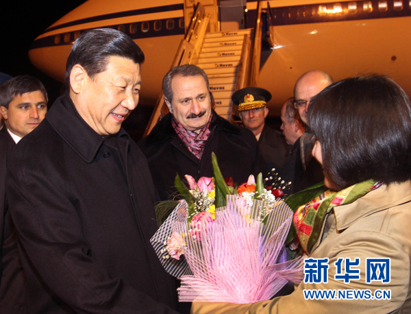 習(xí)近平抵達(dá)土耳其安卡拉開始正式訪問