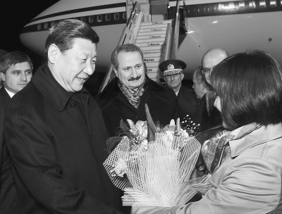 習(xí)近平與居爾總統(tǒng)舉行會(huì)談