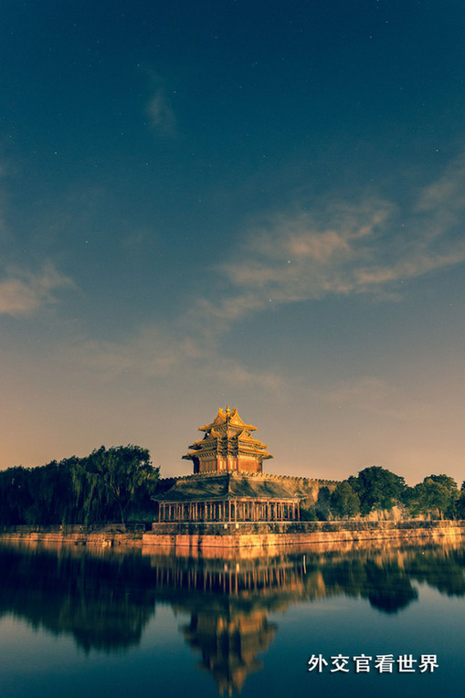 故宮東北角樓夜色