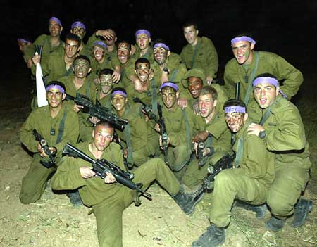 以色列作戰部隊的夜行拉練