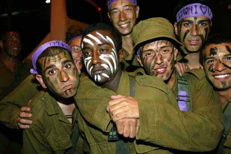 以色列作戰部隊的夜行拉練