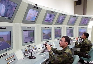 臺(tái)軍公開坦克車訓(xùn)練仿真器 號(hào)稱亞洲唯一