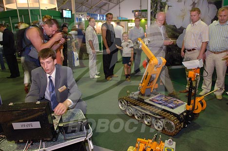 第五屆俄國際武器裝備展覽會開幕