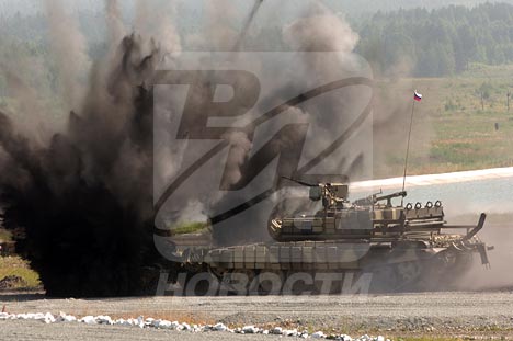 第五屆俄國際武器裝備展覽會開幕