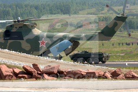 第五屆俄國際武器裝備展覽會開幕