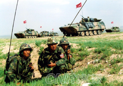 北京軍區(qū)實(shí)兵對抗演習(xí)