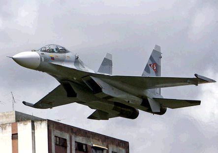 俄向委內(nèi)瑞拉出口第二批蘇-30MK2戰(zhàn)機(jī)
