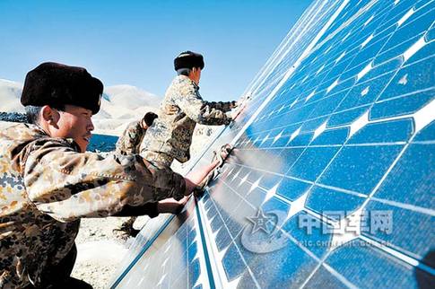 新疆軍區90%以上高原邊防連告別限時用電