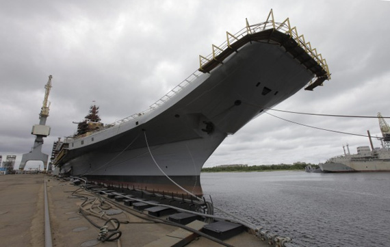 俄向印度提交二手航母改造經(jīng)費(fèi)增長清單