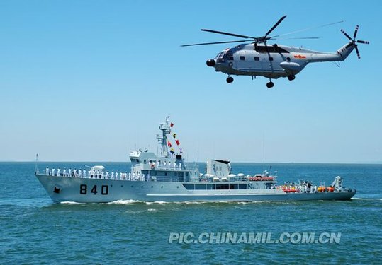 組圖：南海艦隊某快艇支隊