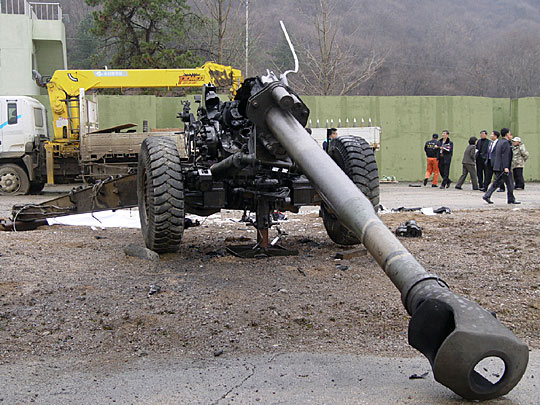 韓國榴彈炮爆炸導致1死5傷