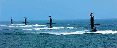 我軍潛艇水下智斗外軍反潛編隊(duì)13天突圍