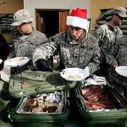 外國軍人如何過節？
