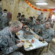 外國軍人如何過節？