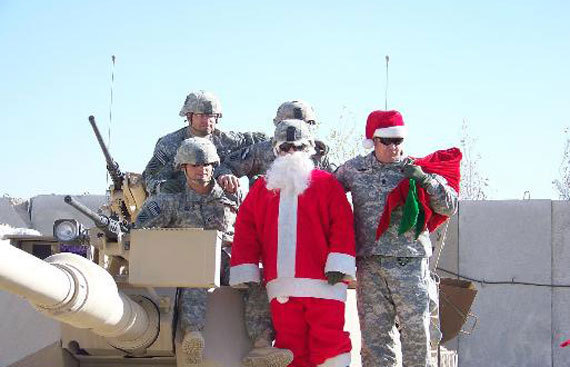 外國(guó)軍人如何過(guò)節(jié)？