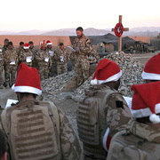 外國軍人如何過節？