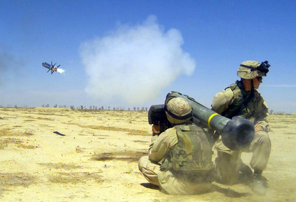 約旦采購“標槍”反坦克導彈武器系統