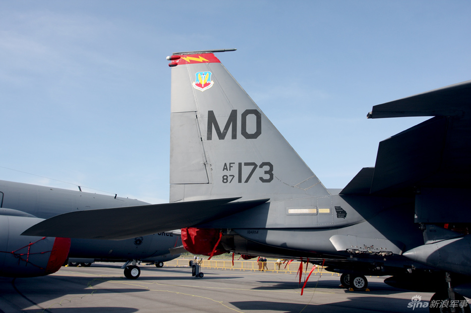 美國空軍展示兩架F－15E攻擊鷹戰斗轟炸機