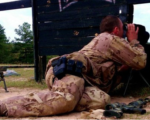 圖片直擊美國陸軍狙擊手“魔鬼”競賽