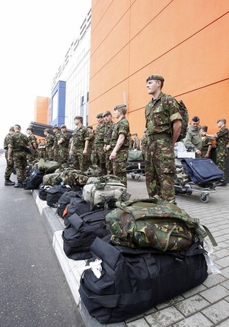 外國軍隊陸續抵達俄羅斯參加勝利日閱兵式