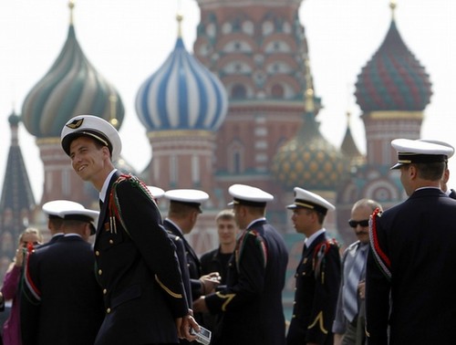 外國(guó)軍隊(duì)陸續(xù)抵達(dá)俄羅斯參加勝利日閱兵式