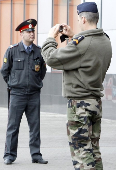 外國軍隊陸續抵達俄羅斯參加勝利日閱兵式