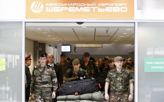 外國軍隊陸續抵達俄羅斯參加勝利日閱兵式