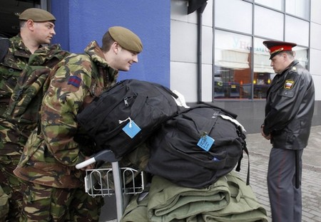外國軍隊陸續抵達俄羅斯參加勝利日閱兵式