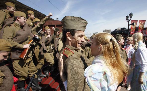 俄羅斯慶祝衛國戰爭勝利65周年