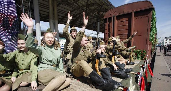 俄羅斯慶祝衛國戰爭勝利65周年