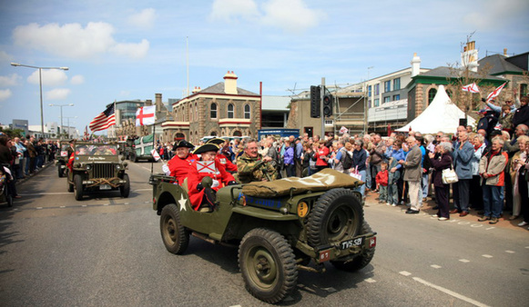 英國澤西島慶祝解放65周年