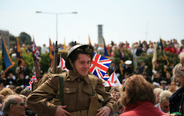 英國(guó)澤西島慶祝解放65周年