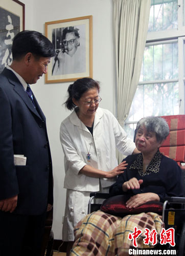 圖：錢穆夫人重訪臺北故居