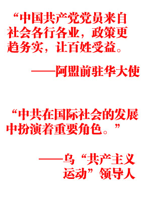 國際社會盛贊中共輝煌成就