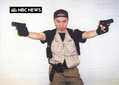 圖:趙承熙作案間隙寄“遺作”