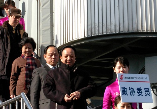 全國政協委員陸續抵京