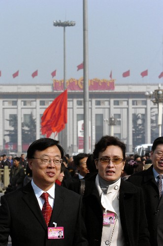 政協委員步入人民大會堂