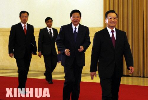 溫家寶總理與中外記者見面