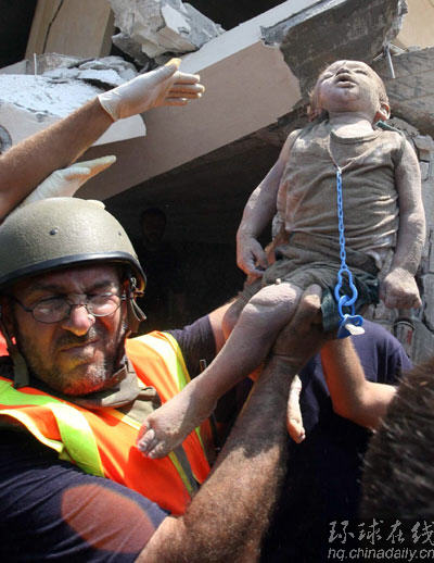 以軍空襲黎南部 造成至少60名平民喪生