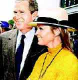 調查:布什婚姻危機的真相如何?