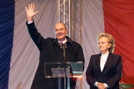 法總統希拉克50年婚姻如膠似漆 每日通話5.6次