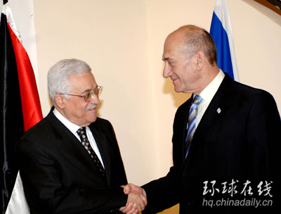 以巴領導人啟動例行接觸