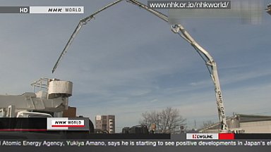 福島第一核電站引進特殊設備給反應堆澆水