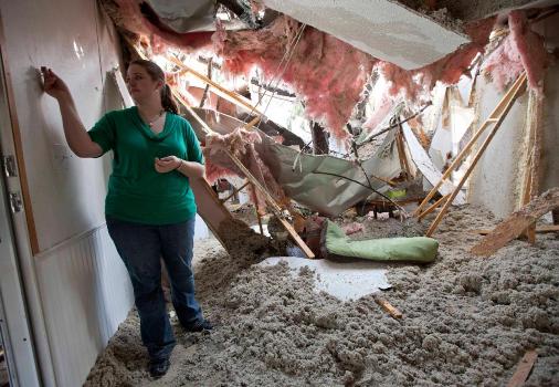 美國東南多州遭強風暴吹襲 6人死數十人傷(圖)