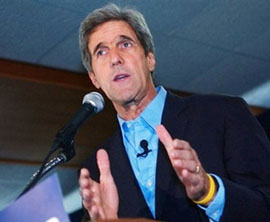 克里：不刻苦讀書就會被送到伊拉克打仗