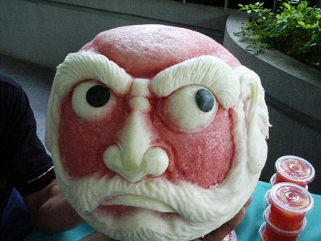 這樣的西瓜你敢吃嗎？