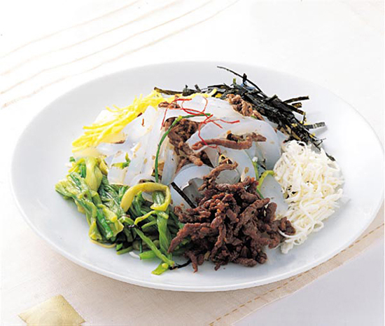 精致的韓國美食